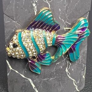 Fish Brooch NWT